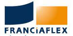 logo Franciaflex bleu et orange